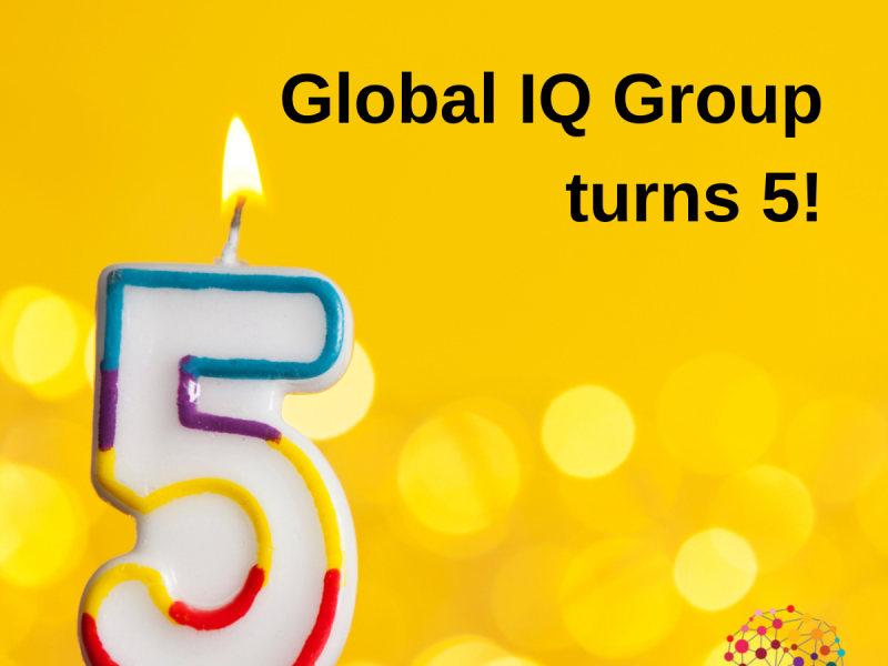 Global IQ Group celebrates 5th birthday!